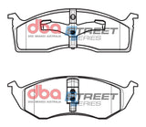 Ss Street Series Brake Pads Chrysler Neon 1996-2014 Front DB1374SS - DBA | Universal Auto Spares