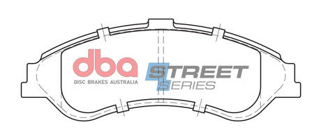 Ss Street Series Brake Pads Ford 1999-2003 Front DB1375SS - DBA | Universal Auto Spares