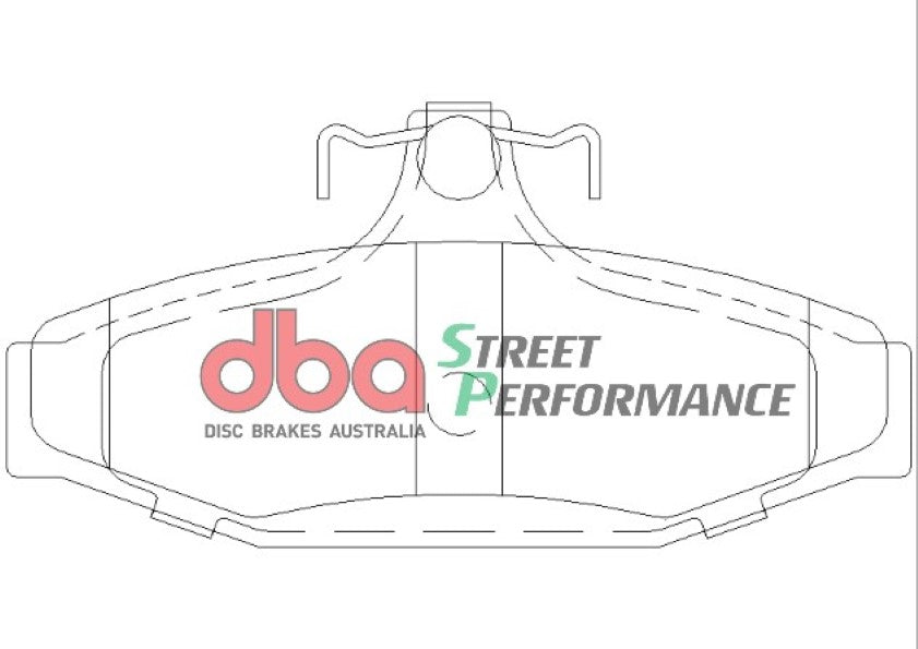 Sp Performance Brake Pads Ford 1999-2014 Rear DB1376SP - DBA