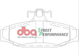 Sp Performance Brake Pads Ford 1999-2014 Rear DB1376SP - DBA | Universal Auto Spares