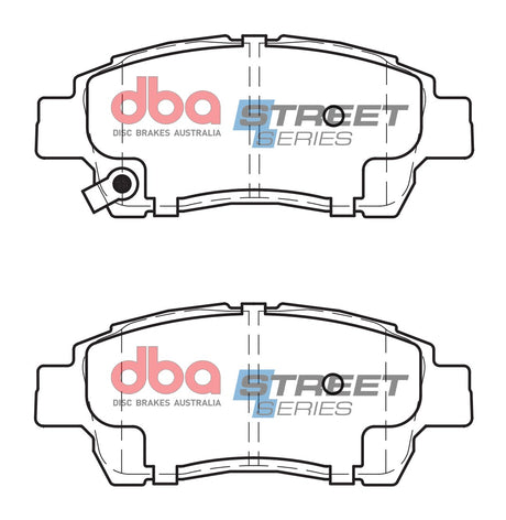 Ss Street Series Brake Pads Toyota Echo 1999-2005 Front DB1378SS - DBA | Universal Auto Spares