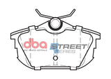 Ss Street Series Brake Pads Mitsubishi/Proton/Smart & Volvo 1997-2014 Rear DB1382SS - DBA | Universal Auto Spares
