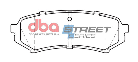 Ss Street Series Brake Pads Lexus & Toyota 1996-2007 Rear DB1383SS - DBA | Universal Auto Spares
