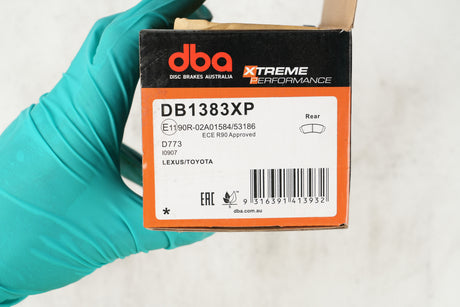 Xp Performance Brake Pads Lexus & Toyota 1996-2007 Rear DB1383XP - DBA