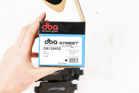 Ss Street Series Brake Pads Toyota 1992-2006 Rear DB1384SS - DBA | Universal Auto Spares