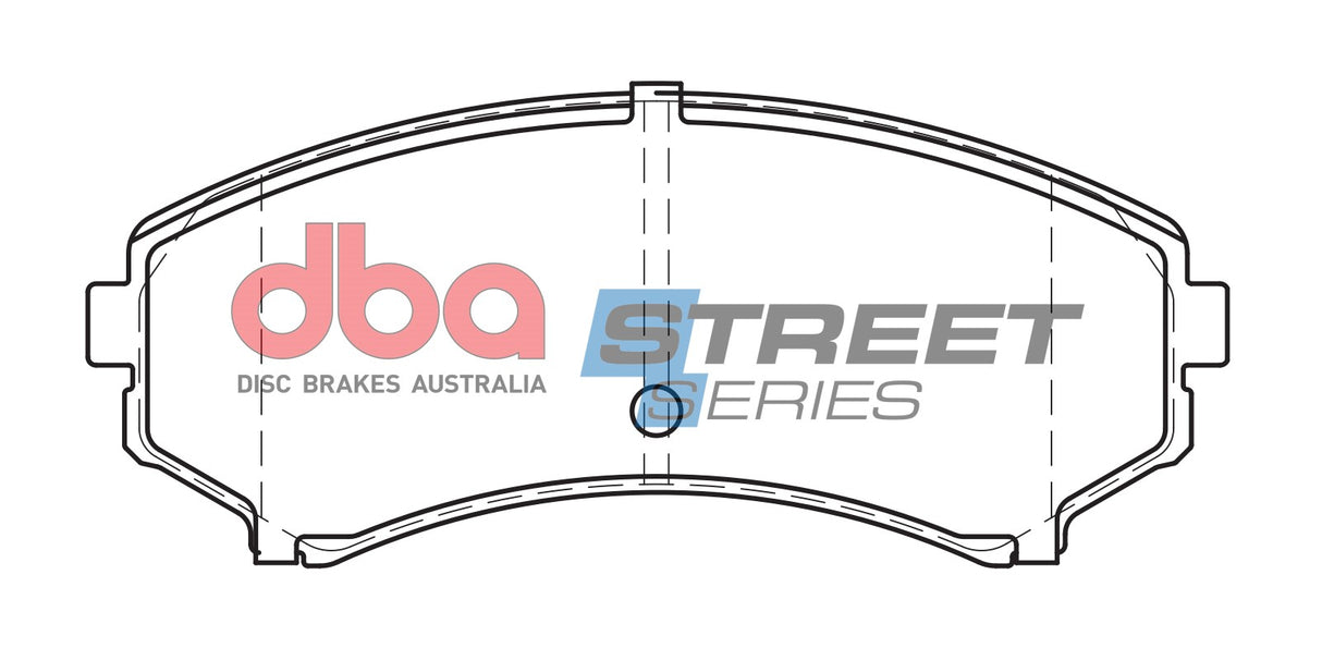 Ss Street Series Brake Pads Mazda & Mitsubishi 1999-2014 Front DB1388SS - DBA