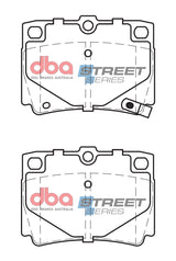 Ss Street Series Brake Pads Mitsubishi Challenger 1998-2014 Rear DB1390SS - DBA | Universal Auto Spares