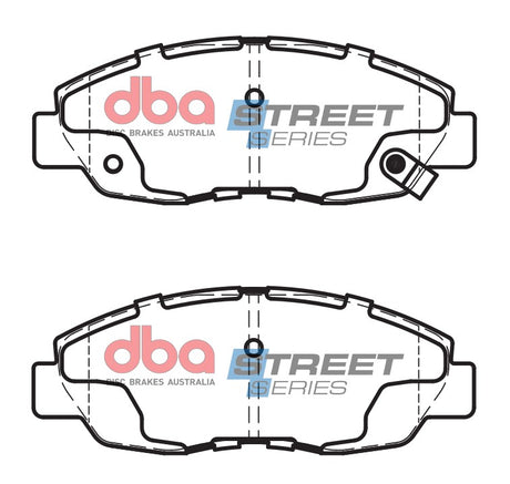 Ss Street Series Brake Pads Honda 1996-2014 Front DB1391SS - DBA | Universal Auto Spares