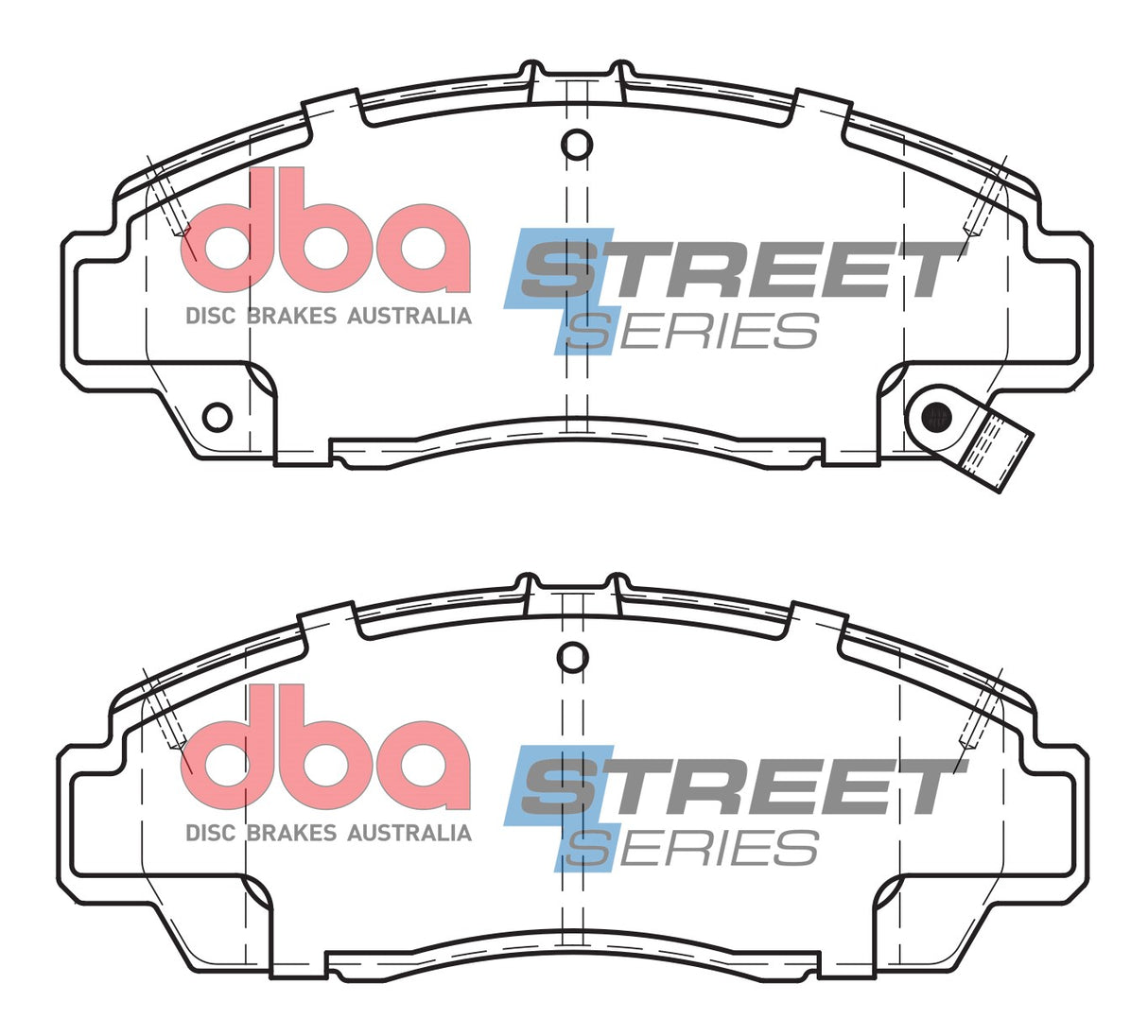 Ss Street Series Brake Pads Honda 1998-2014 Front DB1393SS - DBA