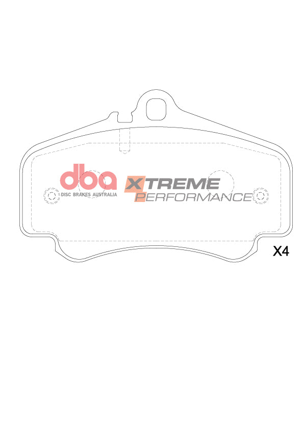 Xp Xtreme Performance Brake Pads Porsche 911 996/997 1999-2012 Front DB1400XP - DBA