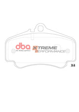 Xp Xtreme Performance Brake Pads Porsche 911 996/997 1999-2012 Front DB1400XP - DBA | Universal Auto Spares