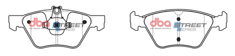 Ss Street Series Brake Pads Chrysler & Mercedes 1996-2014 Front DB1403SS - DBA | Universal Auto Spares