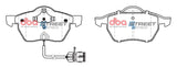 Ss Street Series Brake Pads Audi & Volkswagen 1996-2006 Front DB1404SS - DBA
