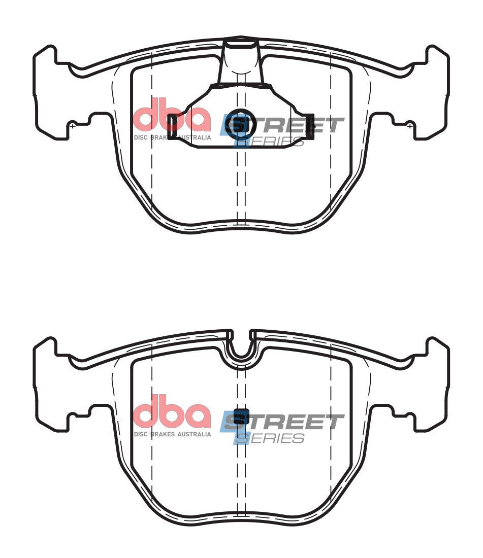 Ss Street Series Brake Pads Bmw 1993-2006 Front(suits Wear Sensor DBAWS1002) DB1409SS - DBA