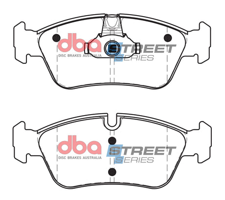 Ss Street Series Brake Pads Bmw 1997-2014 Front (Wear Sensor DBAWS1000)(SUITS Wear Sensor DBAWS1004 ) DB1414SS - DBA | Universal Auto Spares