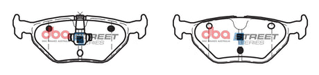 Ss Street Series Brake Pads BMWithMG & Rover 1998-2014 Rear(suits Wear Sensor DBAWS1001 DBAWS1023 ) DB1415SS - DBA | Universal Auto Spares