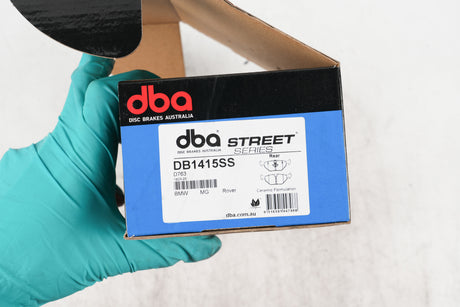 Ss Street Series Brake Pads BMWithMG & Rover 1998-2014 Rear(suits Wear Sensor DBAWS1001 DBAWS1023 ) DB1415SS - DBA | Universal Auto Spares