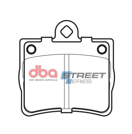 Ss Street Series Brake Pads Mercedes 1993-2000 Rear DB1418SS - DBA | Universal Auto Spares