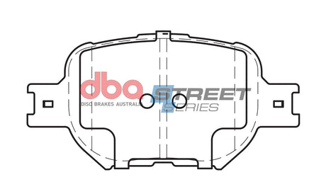 Ss Street Series Brake Pads Toyota 1999-2014 Front DB1431SS - DBA | Universal Auto Spares