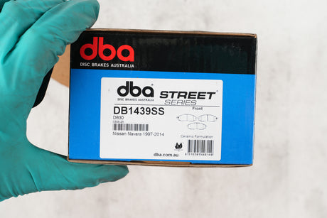 Ss Street Series Brake Pads Nissan Navara 1997-2014 Front DB1439SS - DBA | Universal Auto Spares