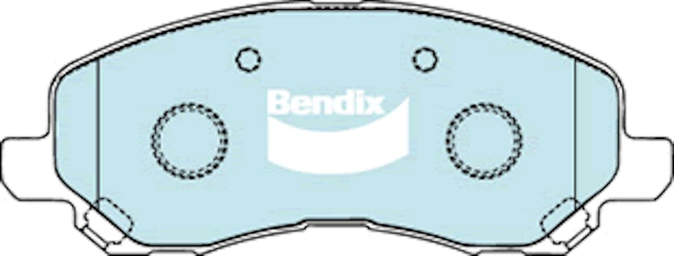 Brake Pad Set For Alfa Romeo DB359 GCT - Bendix | Universal Auto Spares