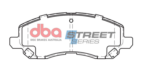 Ss Street Series Brake Pads Chrysler/Dodge/Jeep/Mitsubishi & Proton 2001-2014 Front DB1441SS - DBA | Universal Auto Spares