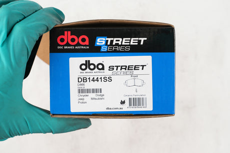 Ss Street Series Brake Pads Chrysler/Dodge/Jeep/Mitsubishi & Proton 2001-2014 Front DB1441SS - DBA | Universal Auto Spares