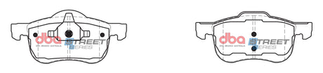 Ss Street Series Brake Pads Mazda & Volvo 1999-2014 Front DB1445SS - DBA | Universal Auto Spares