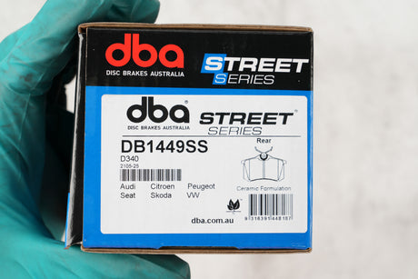 Ss Street Series Brake Pads Audi/Citroen/Peugeot/Seat/Skoda & Volkswagen 1998-2014 Rear DB1449SS - DBA | Universal Auto Spares