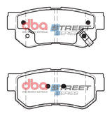 Ss Street Series Brake Pads Hyundai/Kia & Ssangyong 1999-2014 Rear DB1451SS - DBA