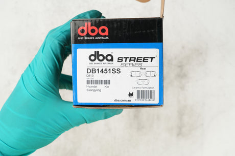 Ss Street Series Brake Pads Hyundai/Kia & Ssangyong 1999-2014 Rear DB1451SS - DBA | Universal Auto Spares