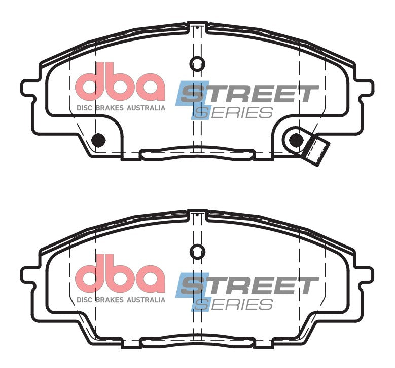 Ss Street Series Brake Pads Honda 1999-2014 Front DB1452SS - DBA