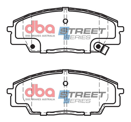 Ss Street Series Brake Pads Honda 1999-2014 Front DB1452SS - DBA | Universal Auto Spares