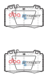 Ss Street Series Brake Pads Ferrari & Mercedes 1997-2014 Front(suits Wear Sensor DBAWS1104 ) DB1453SS - DBA