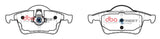 Ss Street Series Brake Pads Volvo 1999-2014 Rear DB1456SS - DBA | Universal Auto Spares