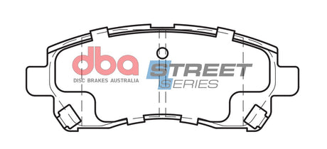 Ss Street Series Brake Pads Daihatsu/Suzuki & Toyota 2000-2014 Front DB1460SS - DBA | Universal Auto Spares