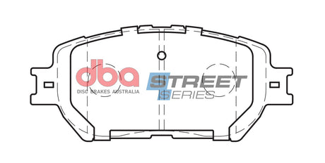 Ss Street Series Brake Pads Toyota CAMRY/2001-2006 Front DB1462SS - DBA | Universal Auto Spares