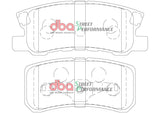 Sp Performance Brake Pads Mitsubishi Outlander/Pajero Rear DB1464SP - DBA | Universal Auto Spares