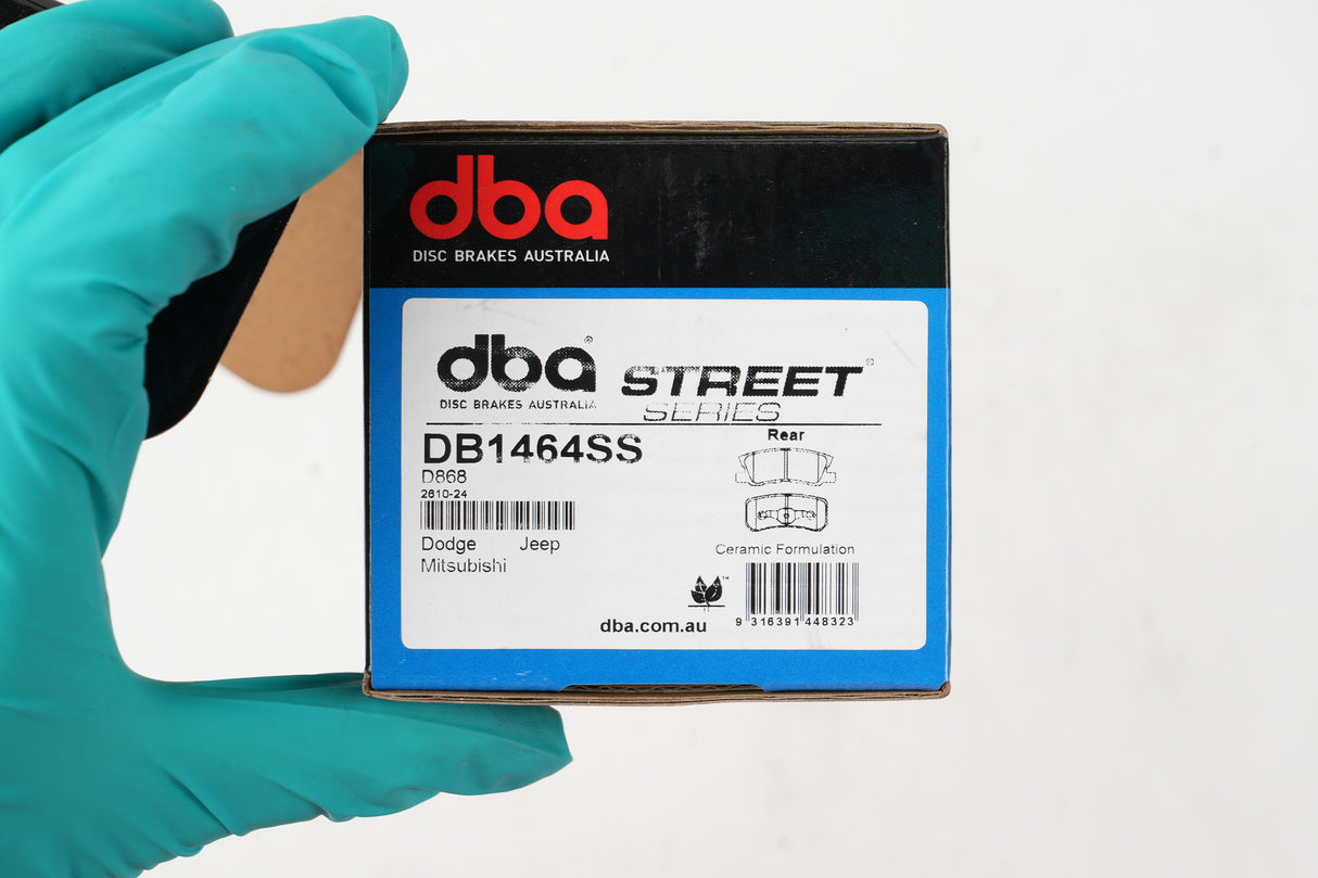 Ss Street Series Brake Pads Dodge/Jeep & Mitsubishi 2004-2014 Rear DB1464SS - DBA