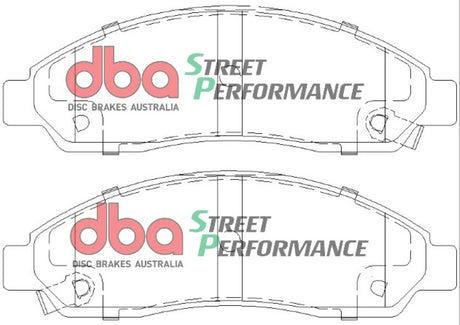 Sp Performance Brake Pads Holden & Isuzu 2002-2014 Front DB1468SP - DBA | Universal Auto Spares