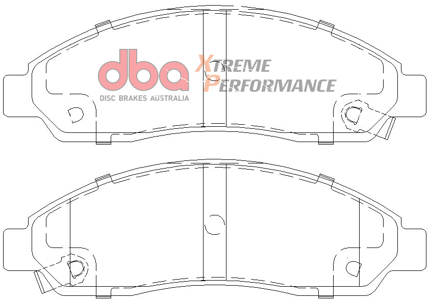 Xp Performance Brake Pads Holden & Isuzu 2002-2014 Front DB1468XP - DBA
