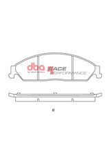 Race Brake Pads Ford Falcon Ba Bf Front DB1473RP - DBA | Universal Auto Spares