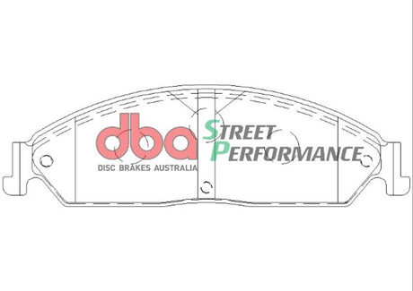 Sp Performance Brake Pads Ford Falcon Ba Fg Front DB1473SP - DBA | Universal Auto Spares