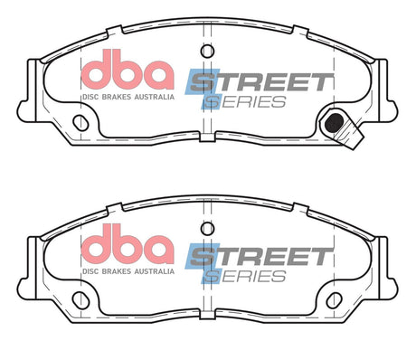 Ss Street Series Brake Pads Toyota Avalon & Camry 2002-2011 Front DB1474SS - DBA | Universal Auto Spares