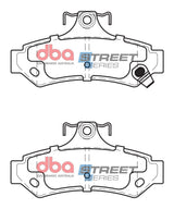 Ss Street Series Brake Pads Toyota 2002-2014 Rear DB1475SS - DBA