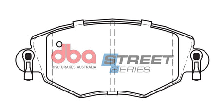 Ss Street Series Brake Pads Ford Mondeo & Jaguar X-Type 2000-2014 Front DB1479SS - DBA | Universal Auto Spares