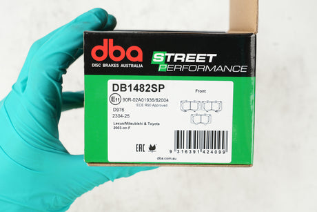 Sp Performance Brake Pads Lexus/Mitsubishi & Toyota 2003 On Front R90 Approved DB1482SP - DBA | Universal Auto Spares