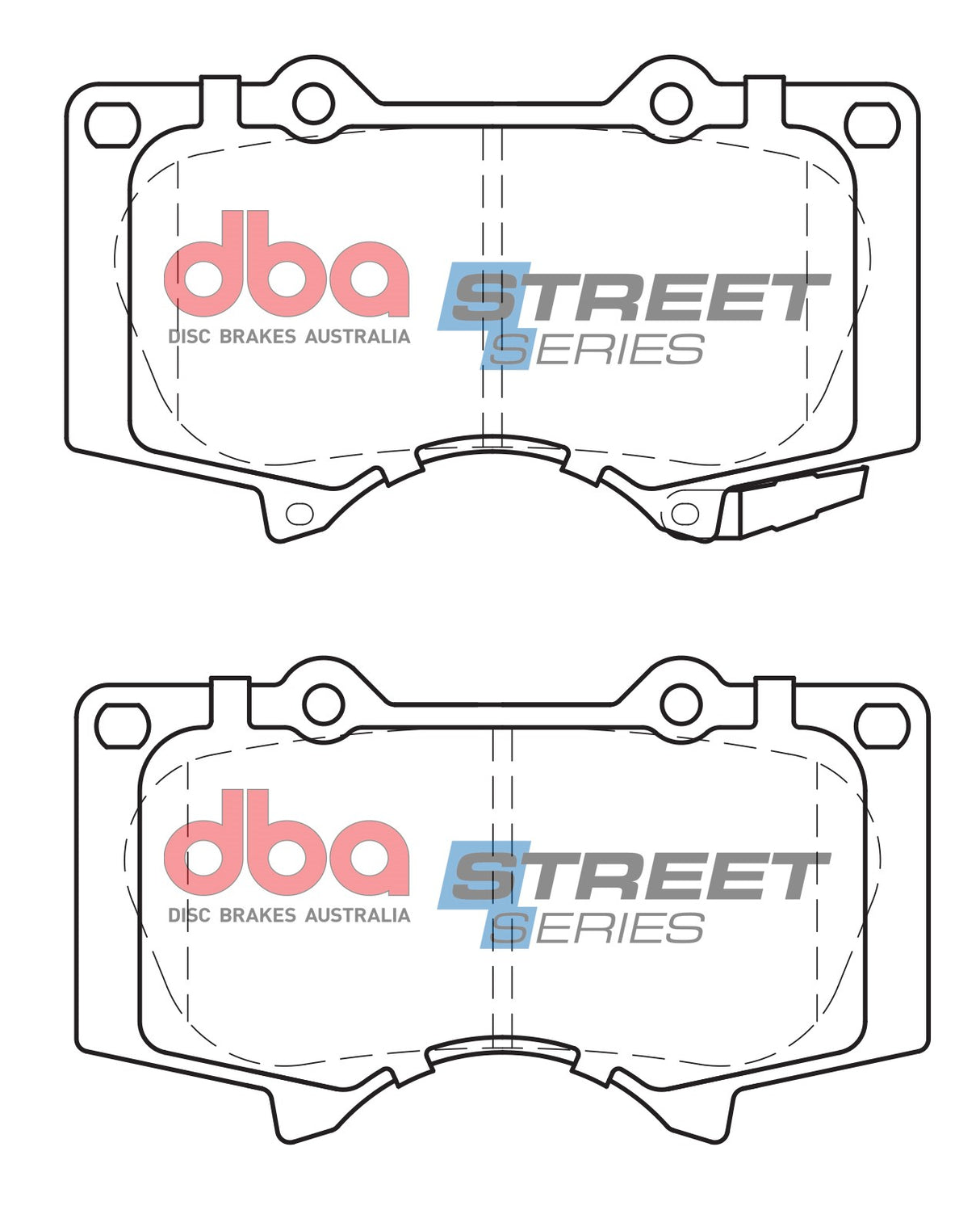 Ss Street Series Brake Pads Lexus/Mitsubishi & Toyota 2003 On 14 Front DB1482SS - DBA
