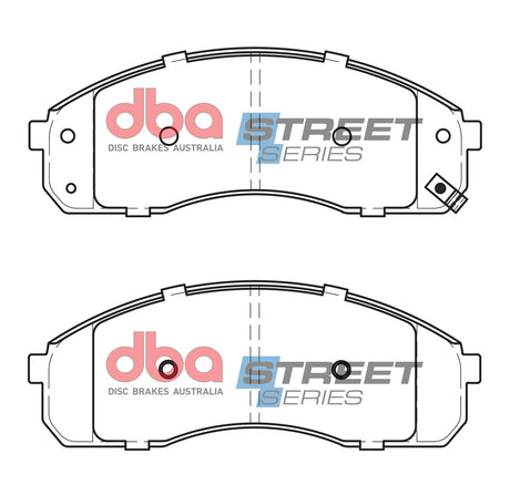 Ss Street Series Brake Pads Kia & Naza 2003-2014 Front DB1489SS - DBA | Universal Auto Spares