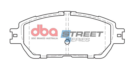 Ss Street Series Brake Pads Lexus & Toyota 2001-2007 Front DB1490SS - DBA | Universal Auto Spares